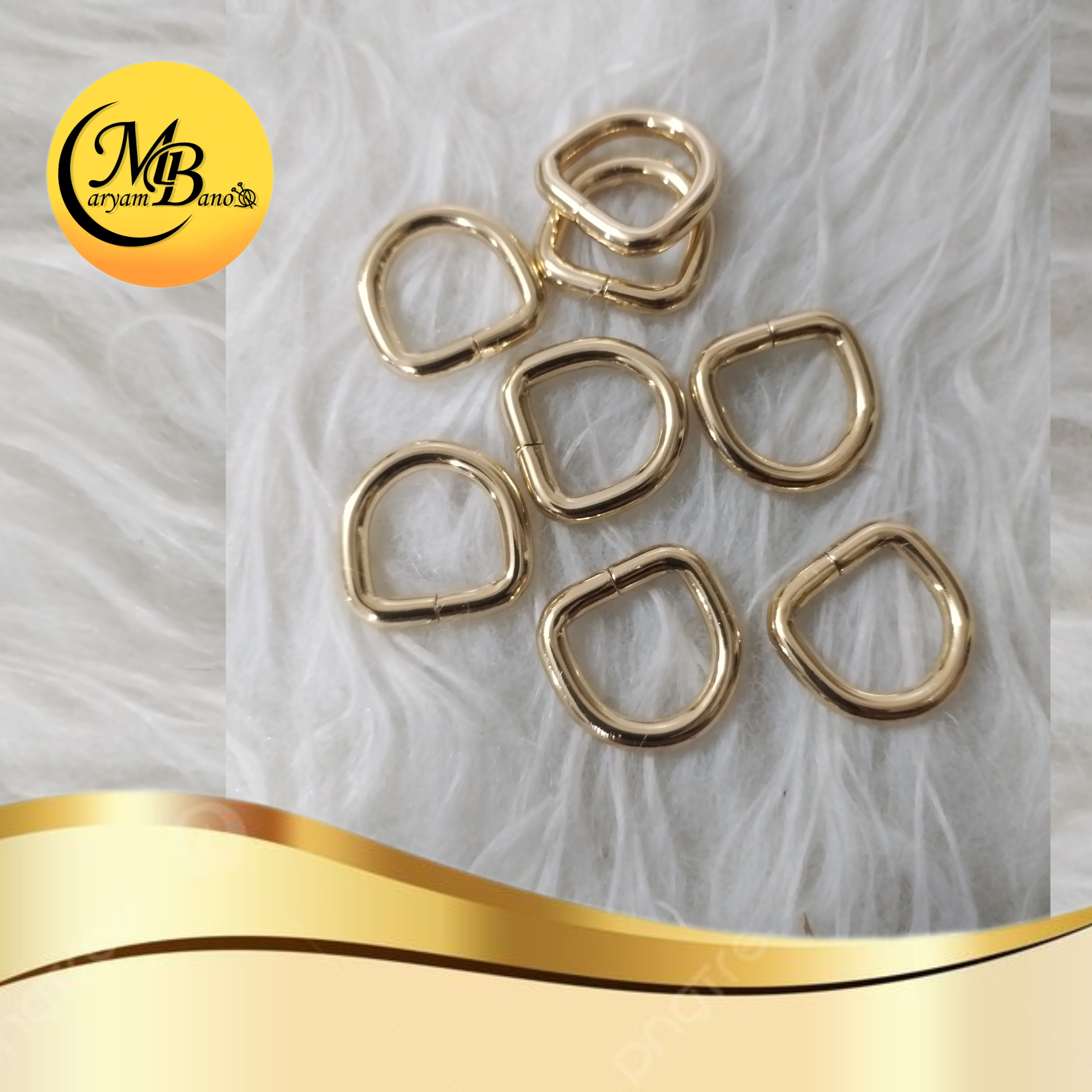 حلقه دی شکل لایت 2 سانت خارجی