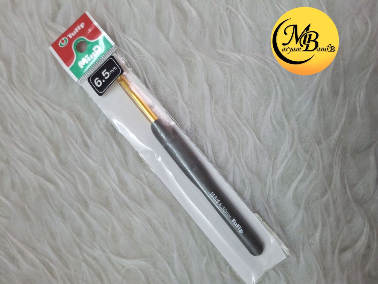 قلاب تولیپ دسته ذغالی شماره 6.5