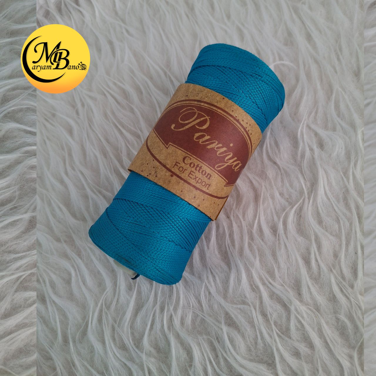 مکرومه کتان تک سوزن ابی شالی